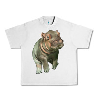 Lunar Rock baby hippo Urban Heavy Tee - LillyAllenDesigns