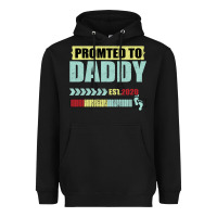 Promoted To Daddy Est 2020 Heavyweight Hoodie | Teevron