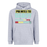 Heather Grey Promoted To Daddy Est 2020 Heavyweight Hoodie - Bettercallsaul