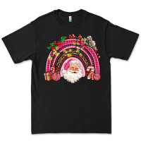 Black pink christmas rainbow Premium Tee - AdoDesignShop