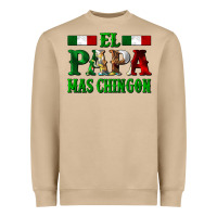 Mushroom El Papa Mas Chingon Mexican Heavyweight Sweatshirt - LillyAllenDesigns