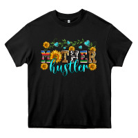 Black mother hustler Heavy Core Tee - Zillion Design Studio