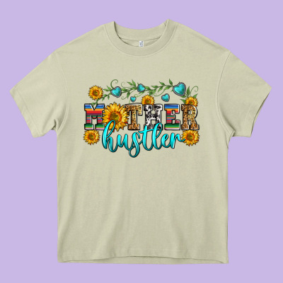 Mother Hustler Heavy Core Tee Designed By Zillion Design Studio
