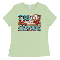 Matcha tis' the season baseball Ladies Tee - Zillion Design Studio