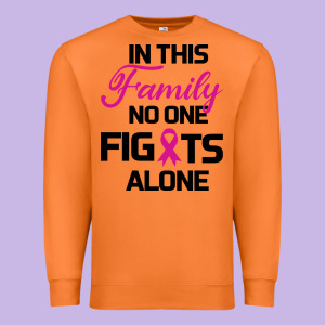 In This Family No One Fights Alone Premium Sweatshirt Designed By Bettercallsaul