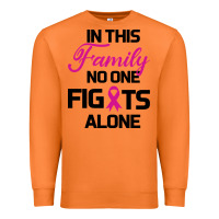 Carrot In This Family No One Fights Alone Premium Sweatshirt - Bettercallsaul