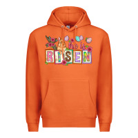 Carrot He is risen Premium Hoodie - NancyCooperArtShop