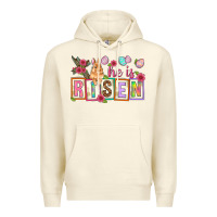 Sandshell He is risen Premium Hoodie - NancyCooperArtShop
