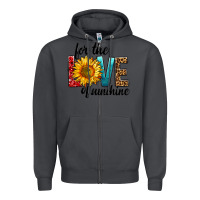 Smoke For The Love Of Sunshine Zipper Hoodie - BundleAndBundleShop