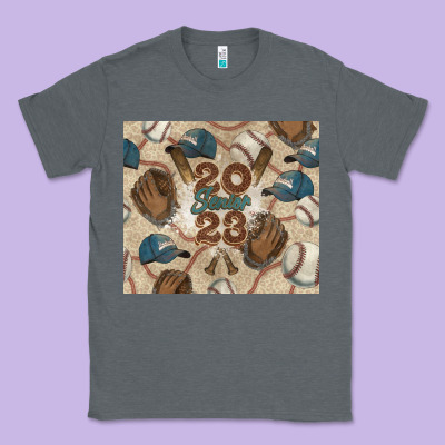 Baseball Senior Classic Tee Designed By Nancycooperartshop