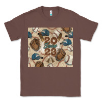 Chestnut Baseball senior Classic Tee - NancyCooperArtShop
