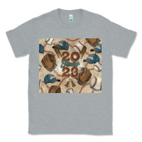 Heather Grey Baseball senior Classic Tee - NancyCooperArtShop