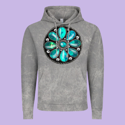 Gemstone Vintage Hoodie Designed By Jahusdesignshop