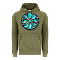 Vintage Olive gemstone Vintage Hoodie - JahusDesignShop