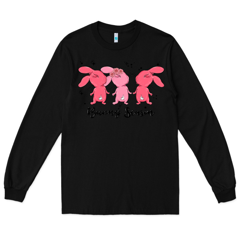 Easter Bunny Long Sleeve Tee by MaliasSmallBusiness | Teevron