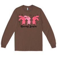 Chestnut easter bunny Long Sleeve Tee - MaliasSmallBusiness
