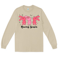 Mushroom easter bunny Long Sleeve Tee - MaliasSmallBusiness