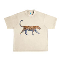 Sandshell leopard Urban Heavy Tee - LillyAllenDesigns