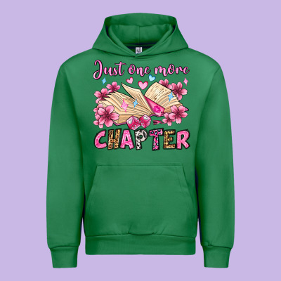 Just One More Chapter Valentine's Day Olivia Urban Hoodie Designed By Oliviacreatesart