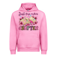 Fuchsia Pink just one more chapter valentine's day olivia Urban Hoodie - OliviaCreatesArt