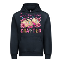 Navy just one more chapter valentine's day olivia Urban Hoodie - OliviaCreatesArt