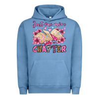 Pigment Pebble Blue just one more chapter valentine's day olivia Urban Hoodie - OliviaCreatesArt