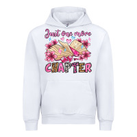 White just one more chapter valentine's day olivia Urban Hoodie - OliviaCreatesArt