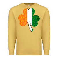 Antique Gold Shamrock Boobs St Patrick's Day design Premium Sweatshirt - Bettercallsaul