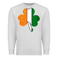 Dove Grey Shamrock Boobs St Patrick's Day design Premium Sweatshirt - Bettercallsaul