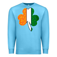 Ocean Blue Shamrock Boobs St Patrick's Day design Premium Sweatshirt - Bettercallsaul