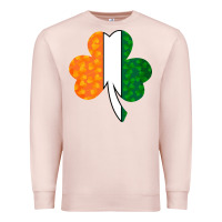 Pale Pink Shamrock Boobs St Patrick's Day design Premium Sweatshirt - Bettercallsaul