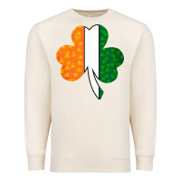 Sandshell Shamrock Boobs St Patrick's Day design Premium Sweatshirt - Bettercallsaul