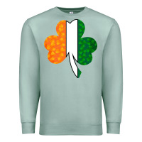 Seafoam Shamrock Boobs St Patrick's Day design Premium Sweatshirt - Bettercallsaul