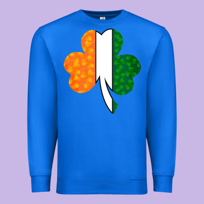 Shamrock Boobs St Patrick's Day Design Premium Sweatshirt Designed By Bettercallsaul