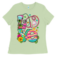 Matcha love summer nurse Ladies Tee - texasbilliewilder