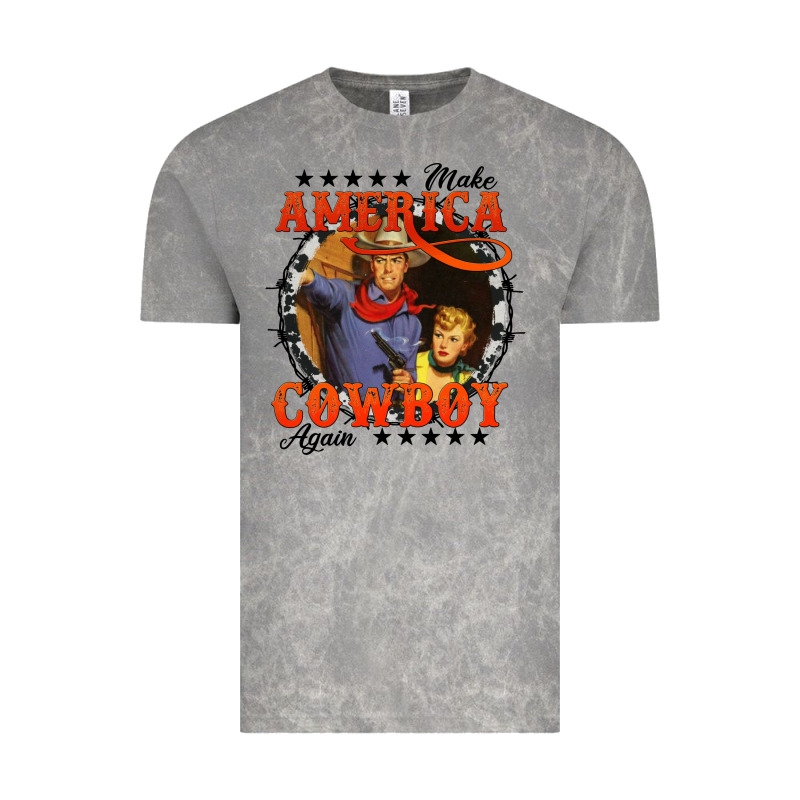 Make America Cowboy Again Vintage Tee by AdoDesignShop | Teevron