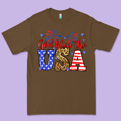 God Bless The Usa Premium Tee Designed By Neo Western