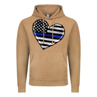 Vintage Camel american thin blue line flag Vintage Hoodie - Artiststas