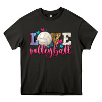 Asphalt love volleyball Heavy Core Tee - Zillion Design Studio