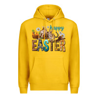 Lemon Happy Easter with Cowboy Premium Hoodie - NancyCooperArtShop