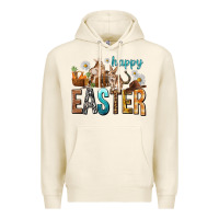 Tofu Happy Easter with Cowboy Premium Hoodie - NancyCooperArtShop