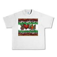 Lunar Rock Peace Love Christmas Trees Urban Heavy Tee - Jasminsmagicworld