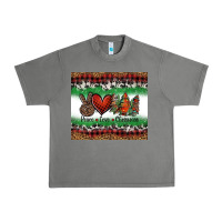 Tornado Peace Love Christmas Trees Urban Heavy Tee - Jasminsmagicworld