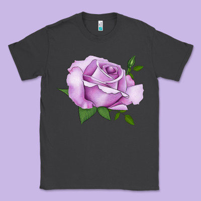 Life's Little Pleasures Rose Classic Tee Designed By Lillyallendesigns