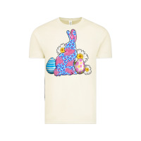 Vintage Arctic easter bunny wıth easter eggs Vintage Tee - AdoDesignShop