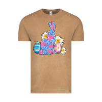 Vintage Camel easter bunny wıth easter eggs Vintage Tee - AdoDesignShop