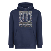 Navy Born in 1980 Womens Heavyweight Hoodie - Bettercallsaul