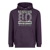 Plum Born in 1980 Womens Heavyweight Hoodie - Bettercallsaul