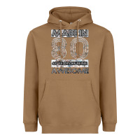 Toasted Coconut Born in 1980 Womens Heavyweight Hoodie - Bettercallsaul