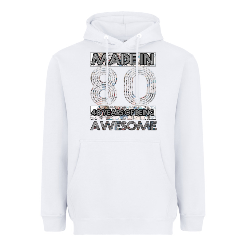 Born In 1980 Womens Heavyweight Hoodie by Bettercallsaul | Teevron